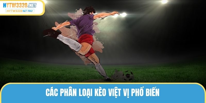 Thành viên tham khảo một vài phân loại phổ biến kèo việt vị 
